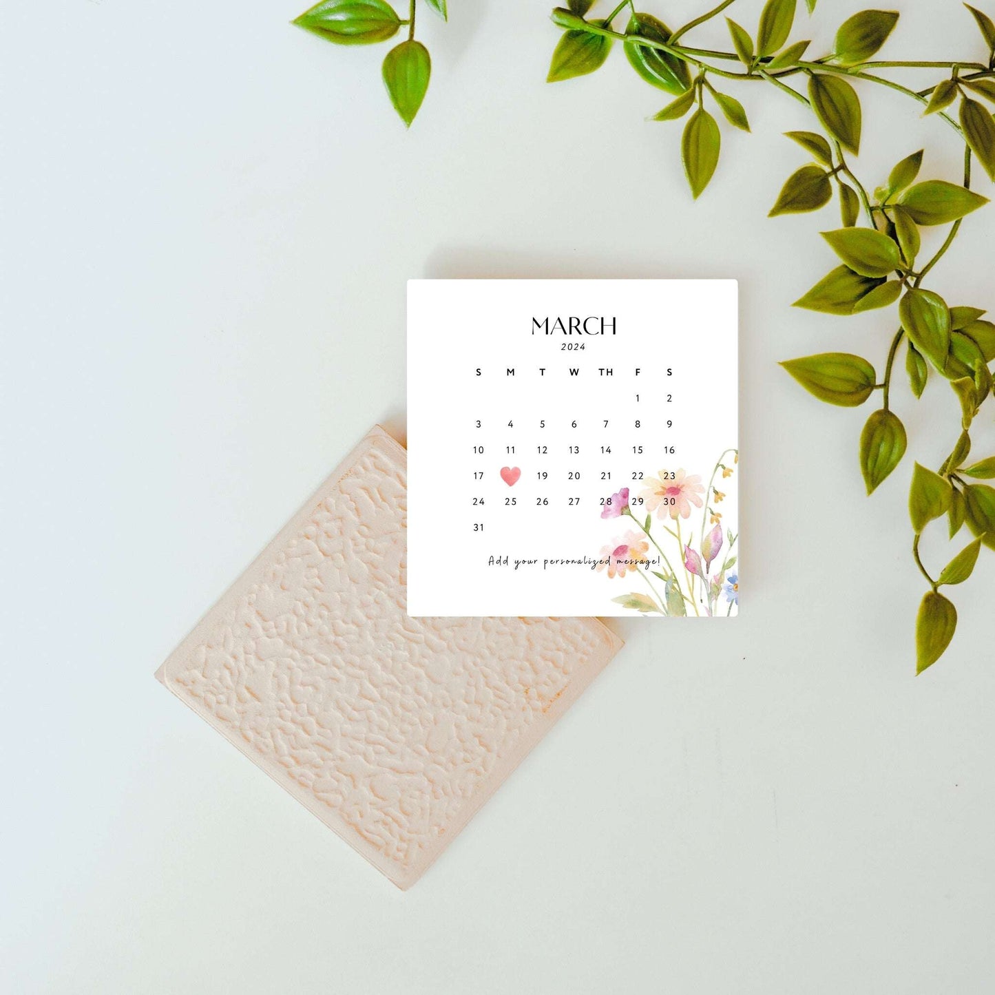 Days That Matter – Custom Calendar Ceramic Tile