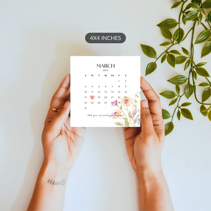 Days That Matter – Custom Calendar Ceramic Tile