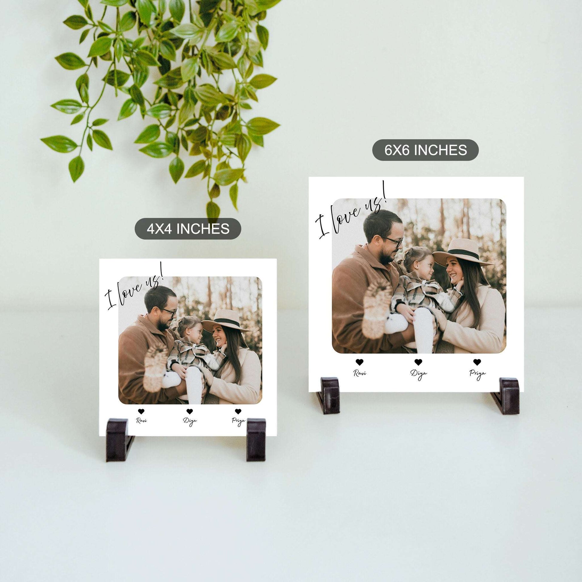 I Love Us – Custom Ceramic Tile