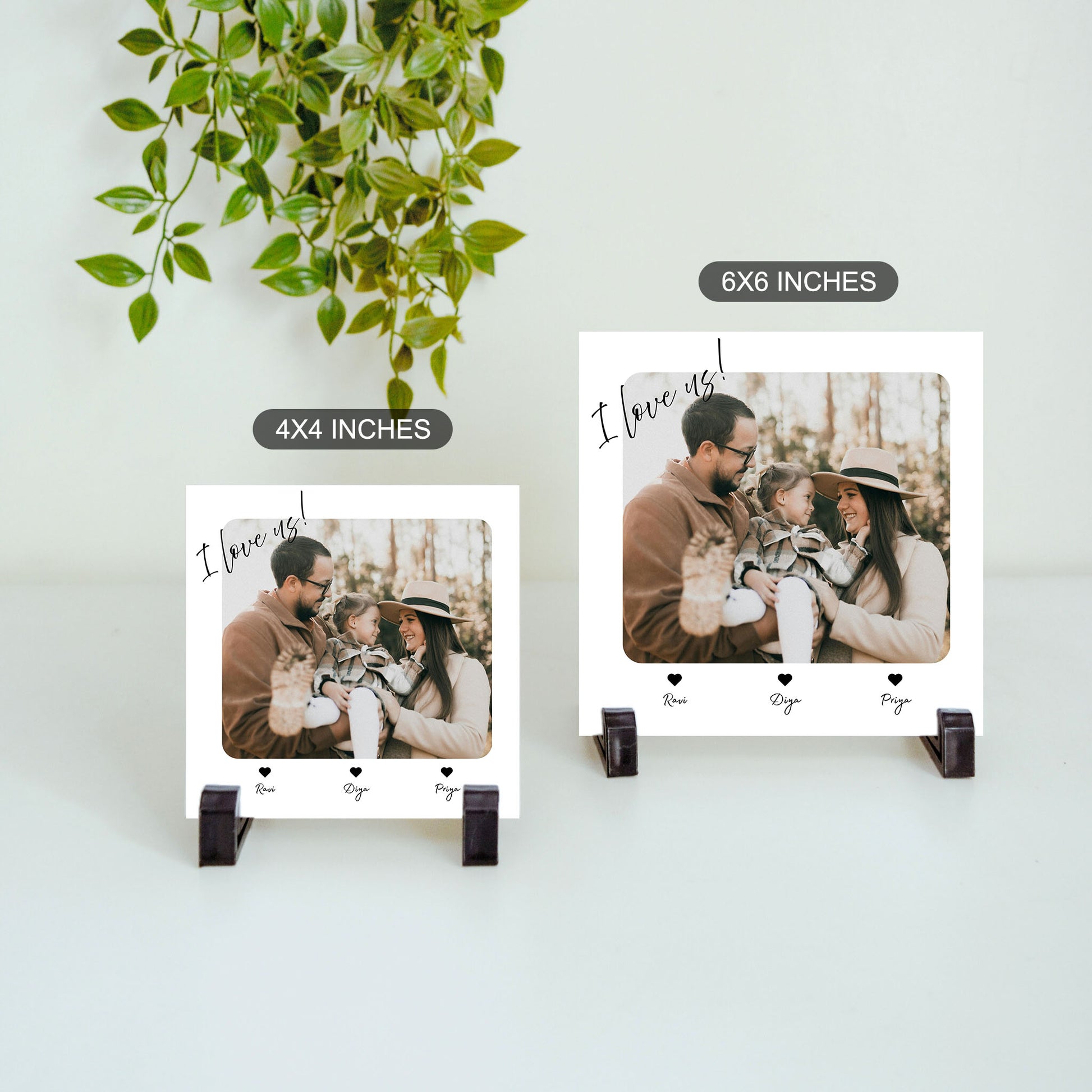 I Love Us – Custom Ceramic Tile