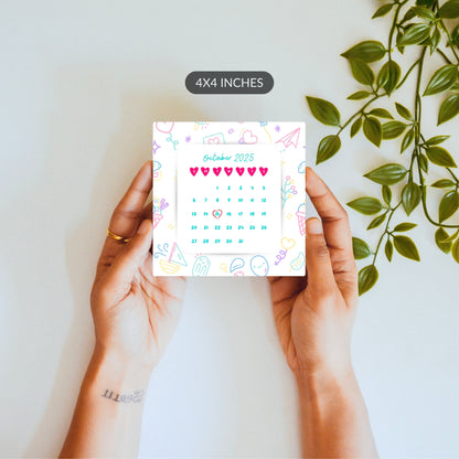 Sweet Beginnings – Custom Calendar Ceramic Tile
