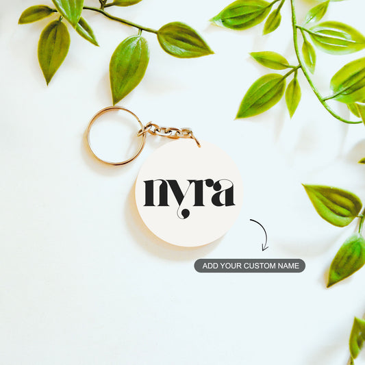 Carry My Name – Custom Acrylic Keychain