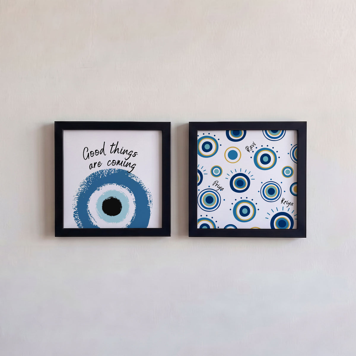 Good Things Are Coming – Custom Mini Frames (Set of 2)