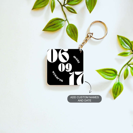 Forever Us – Custom Acrylic Keychain Bundle (Set of 2)