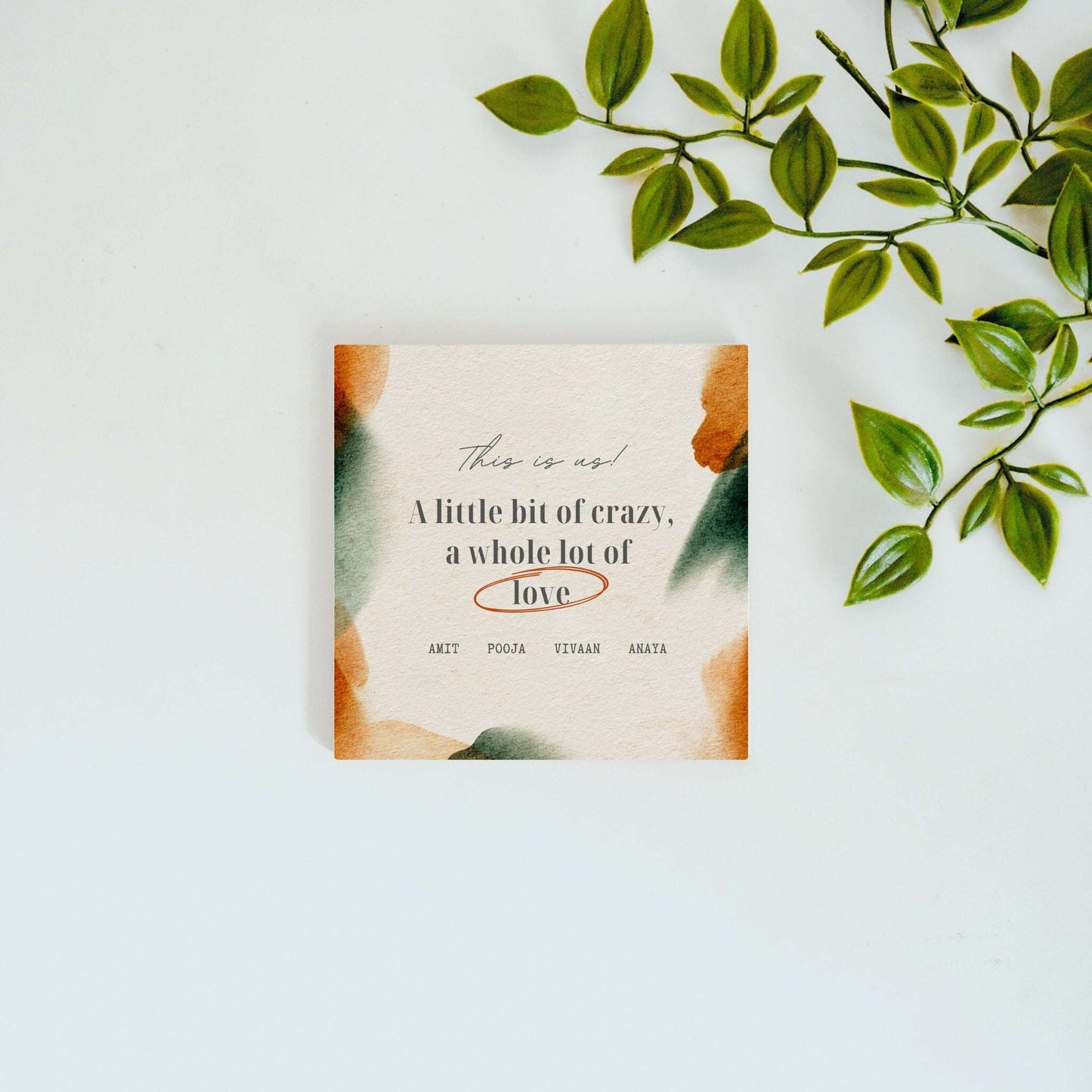 This is Us – Custom Ceramic Tile