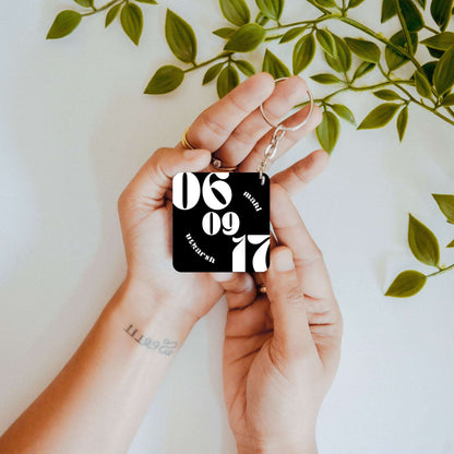 Forever Us – Custom Acrylic Keychain Bundle (Set of 2)