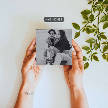Black & White Keepsake  – Custom Ceramic Tile