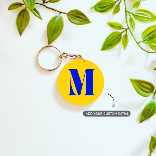 Color Pop – Custom Initial Acrylic Keychain