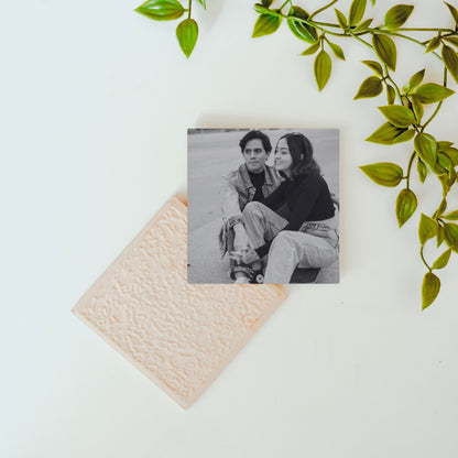 Black & White Keepsake  – Custom Ceramic Tile