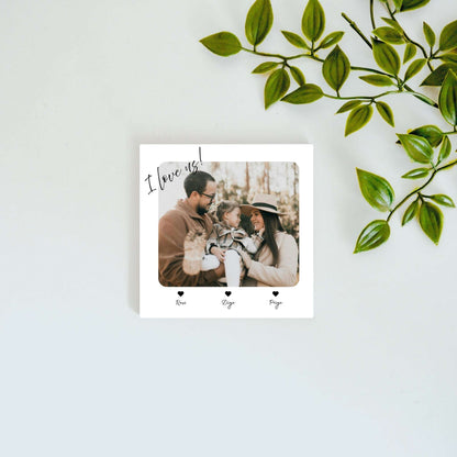 I Love Us – Custom Ceramic Tile