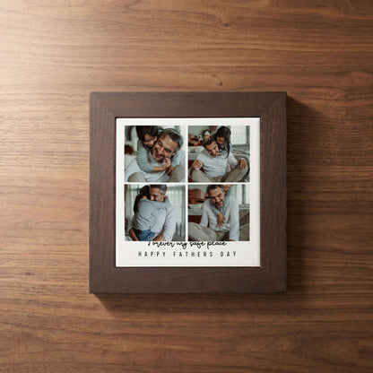 Forever My Safe Place - Custom Framed Ceramic Tile