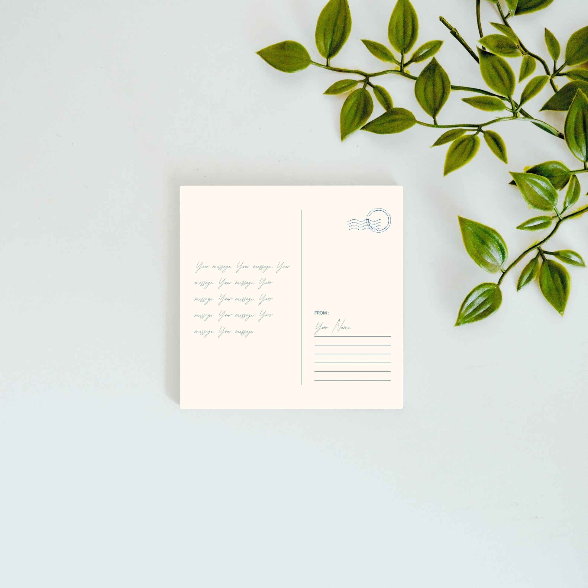Timeless Postcard – Custom Ceramic Tile