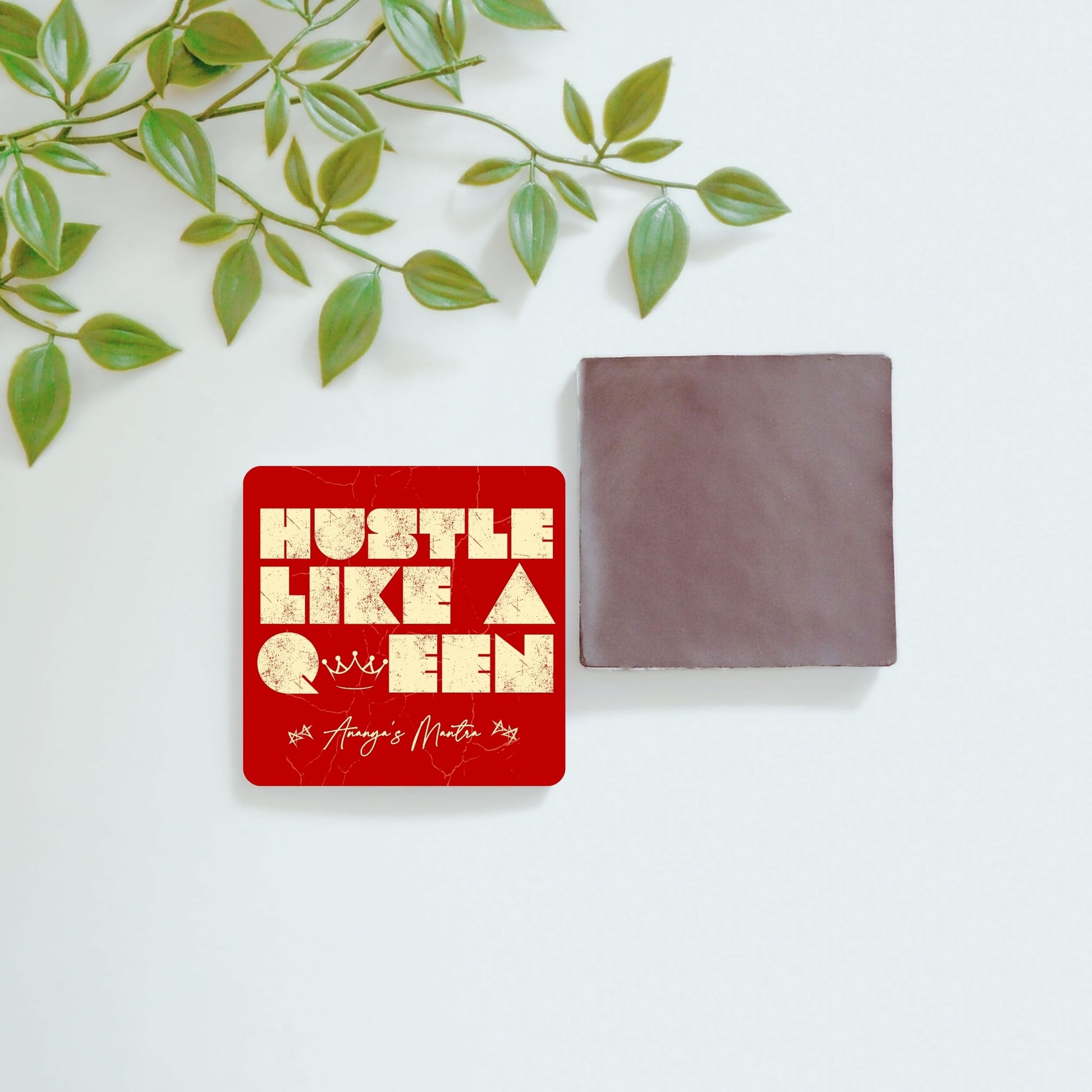 Hustle Like a Queen - Custom Fridge Magnet