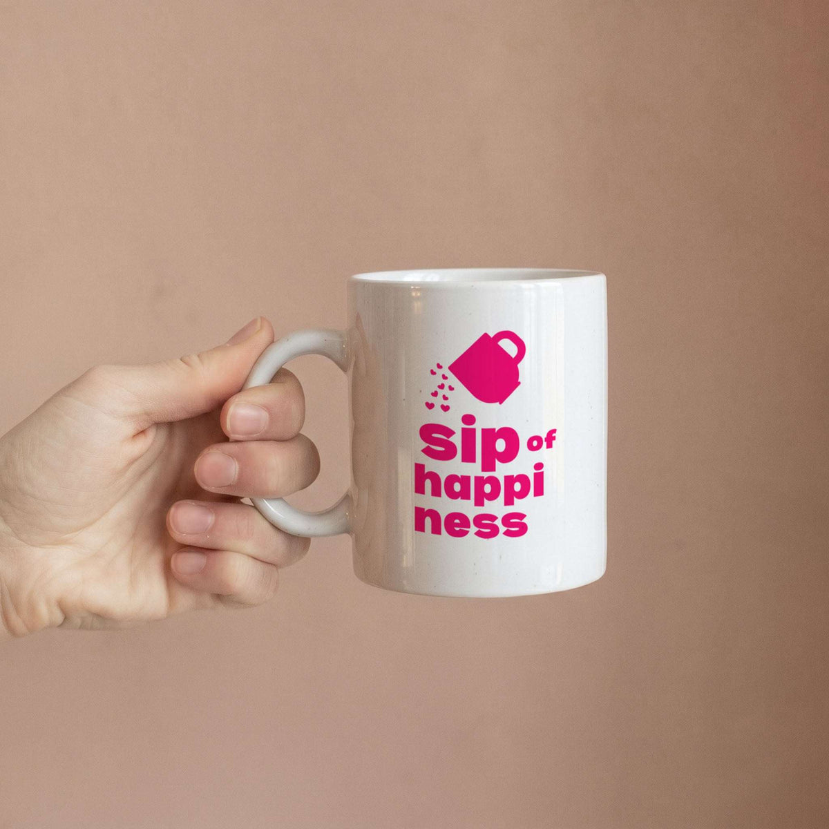 Sip of Happiness – Custom Ceramic Mug