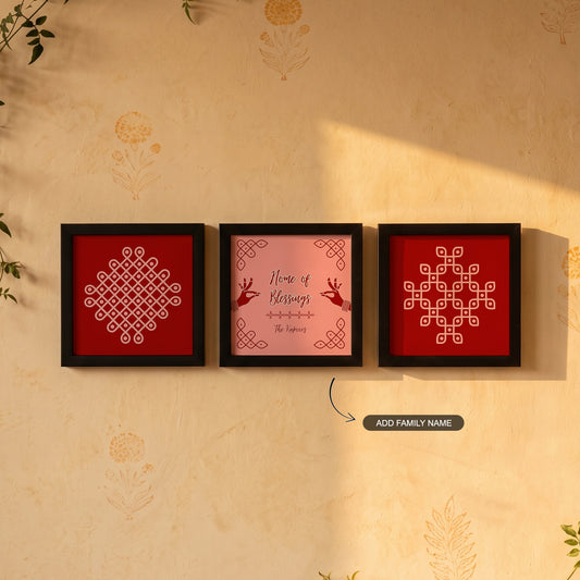 Home of Blessings – Custom Mini Frames (Set of 3)