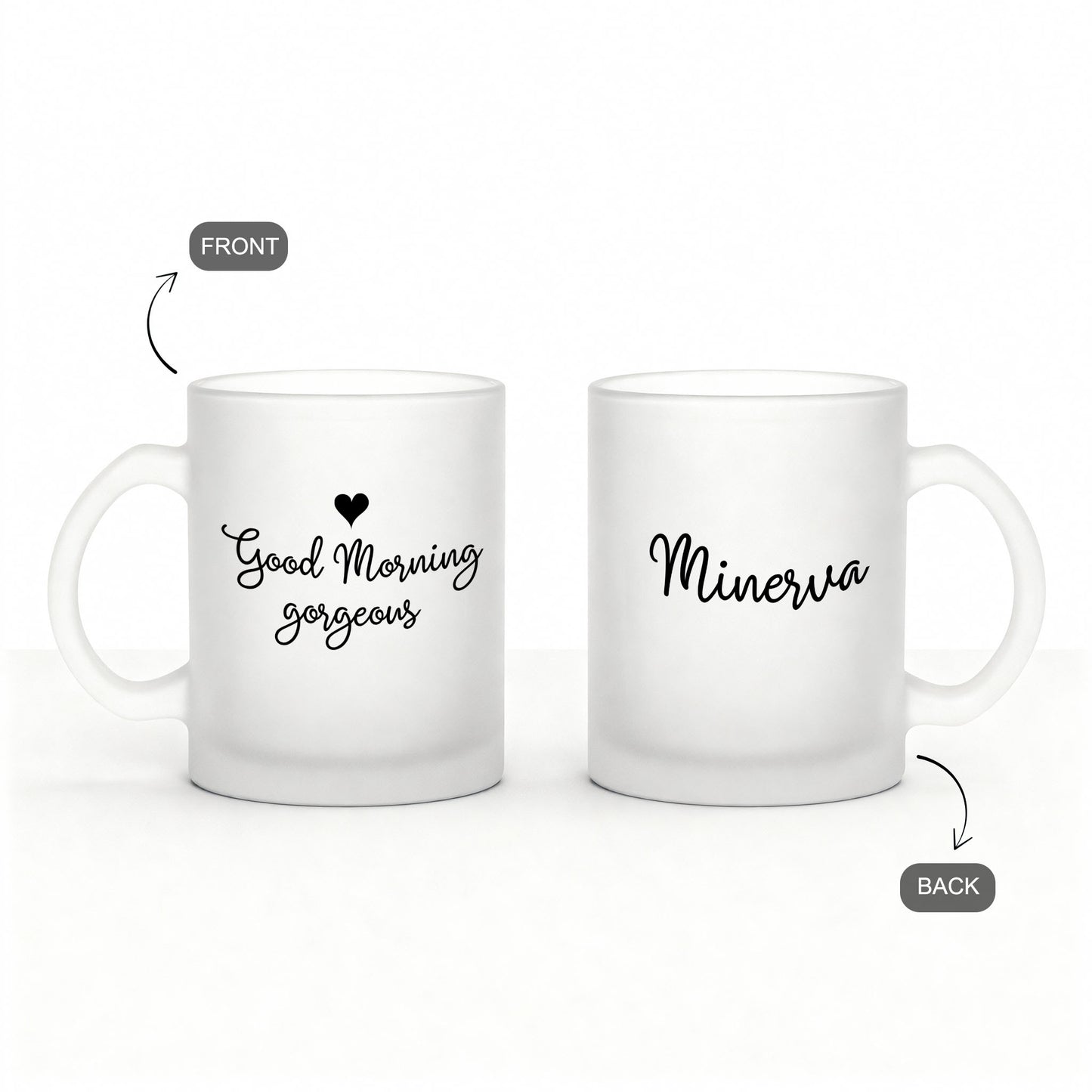 Good Morning Gorgeous – Custom Frosty Mug