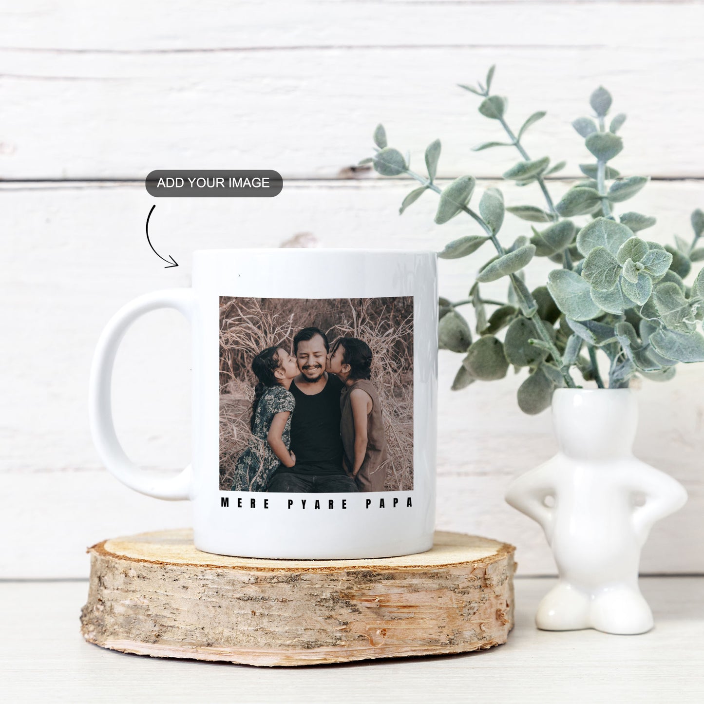 Mere Pyare Papa – Custom Ceramic Mug