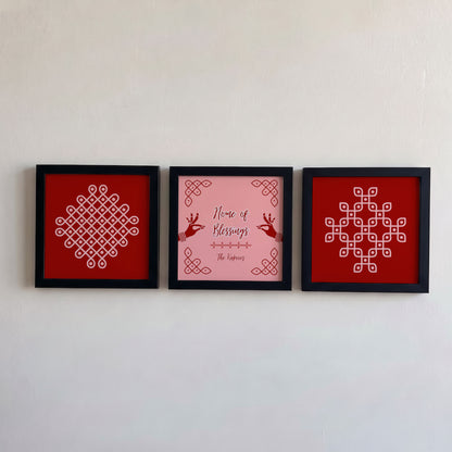 Home of Blessings – Custom Mini Frames (Set of 3)