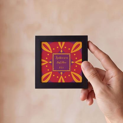 Together Is Our Best Place – Custom Mini Frames (Set of 3)