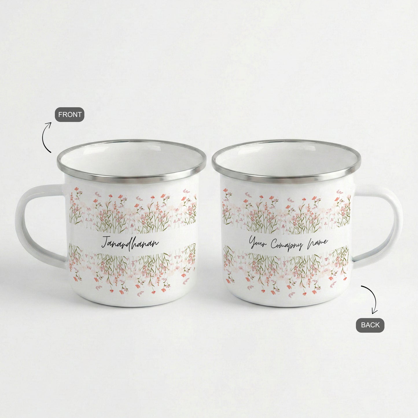 In Full Bloom - Custom Steel Mug