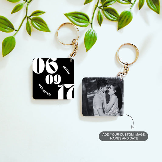 Forever Us – Custom Acrylic Keychain Bundle (Set of 2)