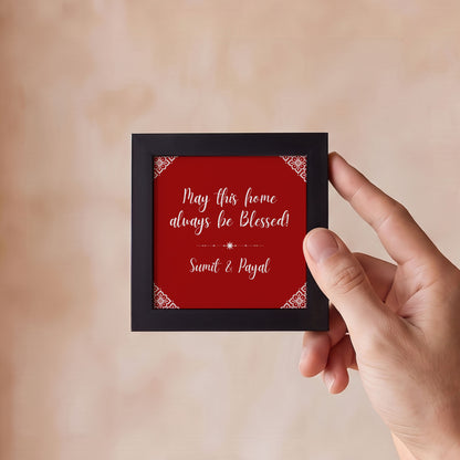 May This Home Always Be Blessed – Custom Mini Frames (Set of 3)
