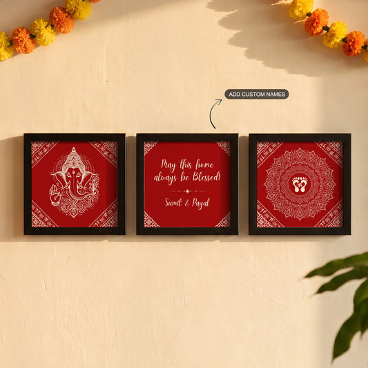 May This Home Always Be Blessed – Custom Mini Frames (Set of 3)