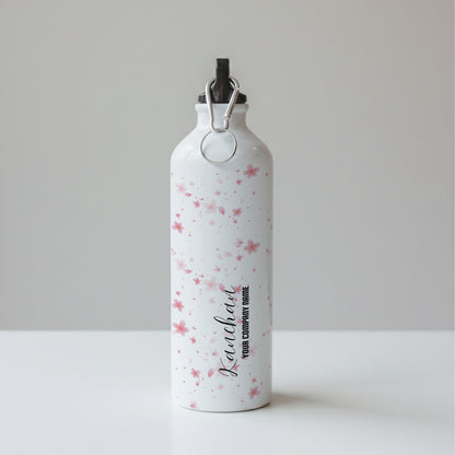 Cherry Blossom - Custom White Bottle