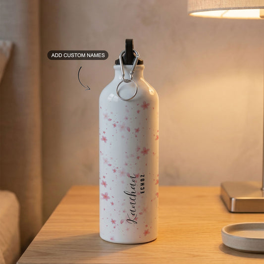 Cherry Blossom - Custom White Bottle