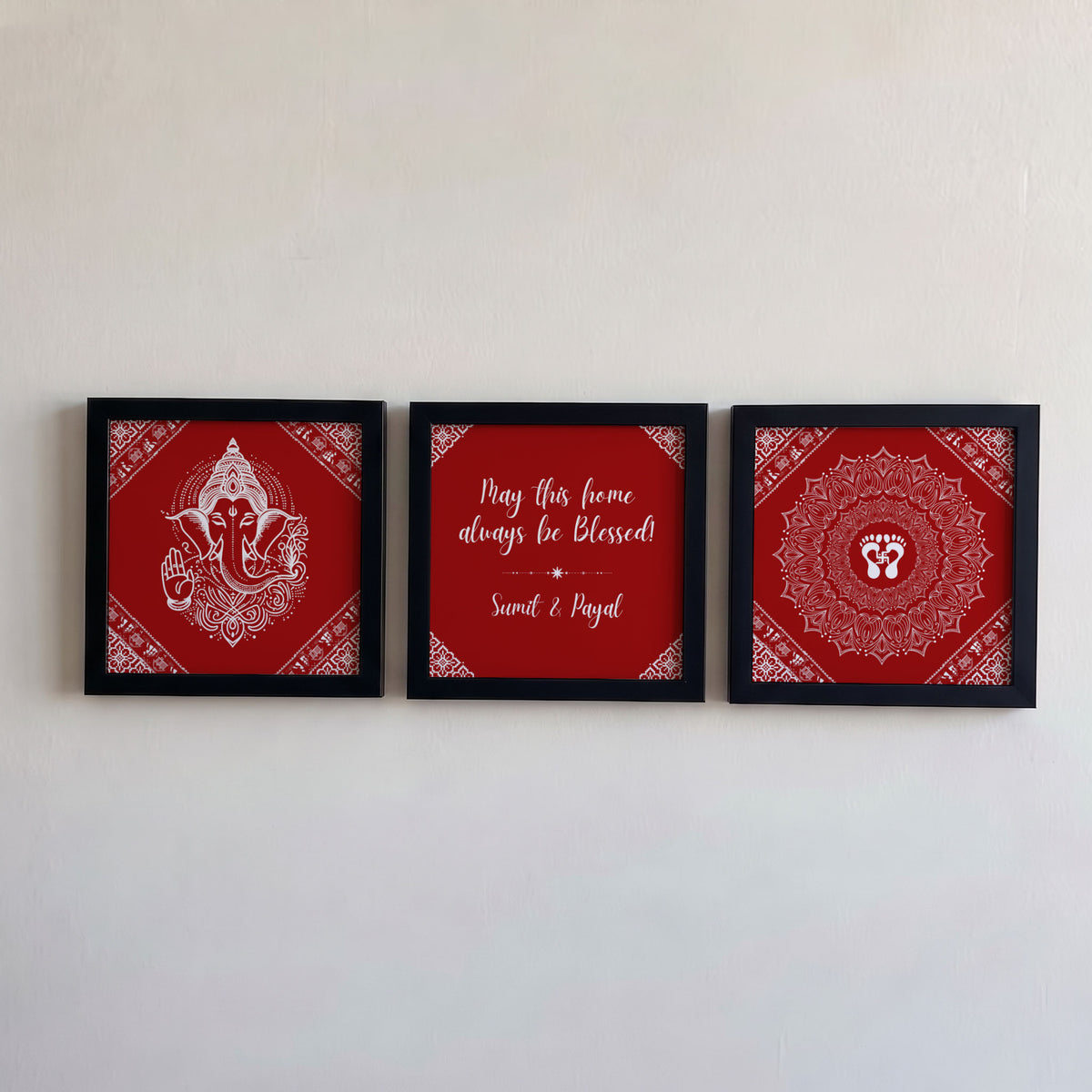 May This Home Always Be Blessed – Custom Mini Frames (Set of 3)