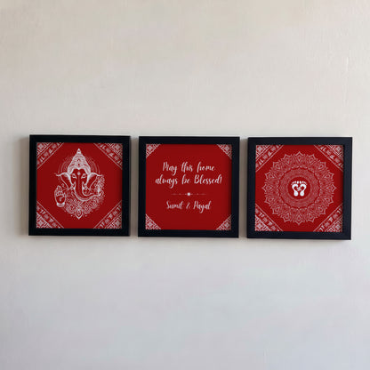 May This Home Always Be Blessed – Custom Mini Frames (Set of 3)
