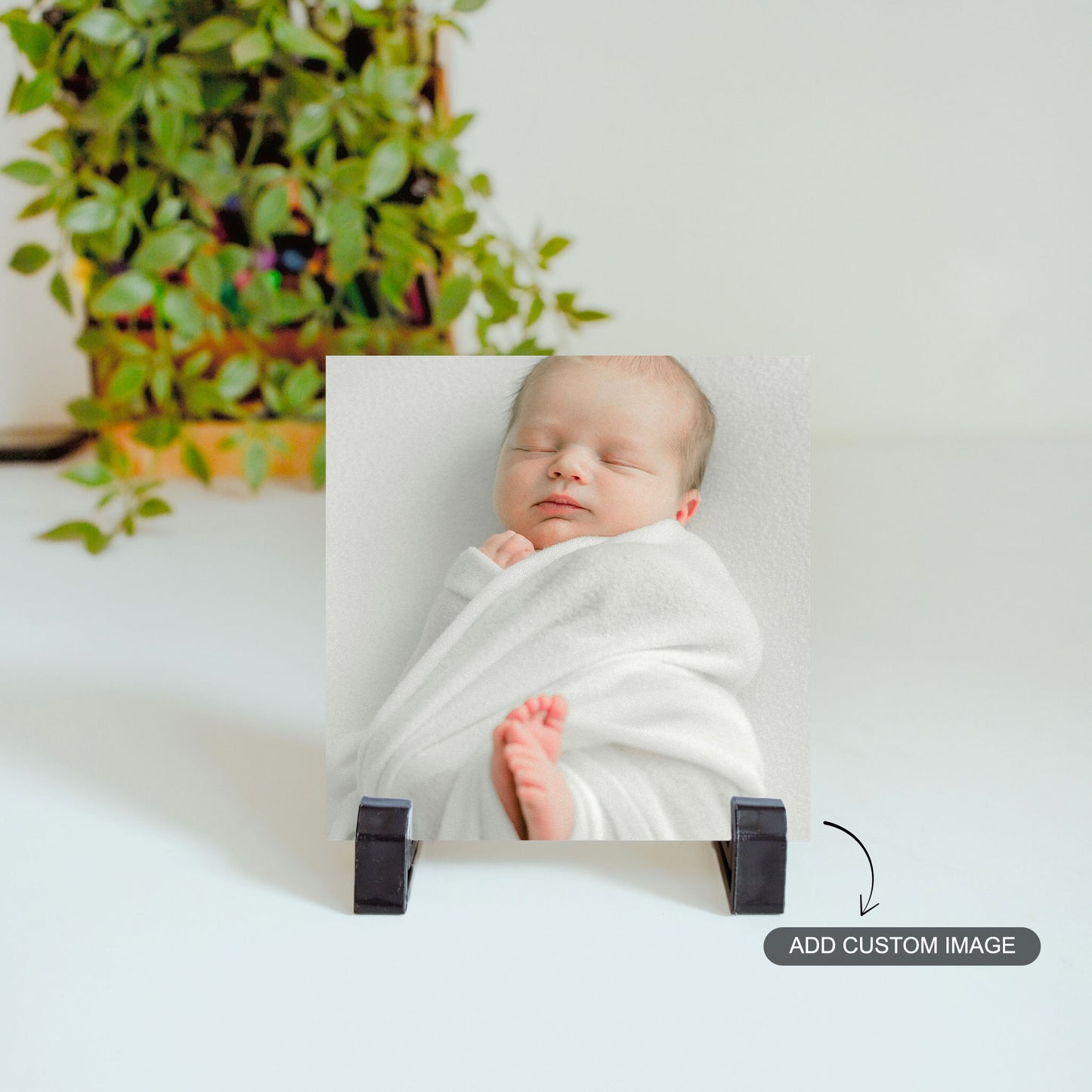 Born With Love – Custom Ceramic Tile Bundle (Set of 2)