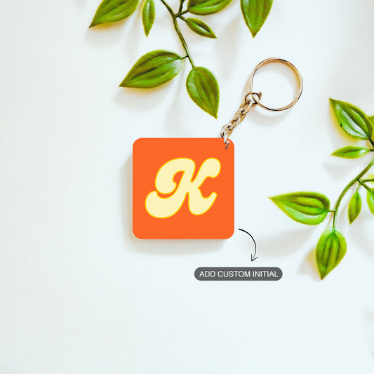 Initial Joy – Custom Acrylic Keychain