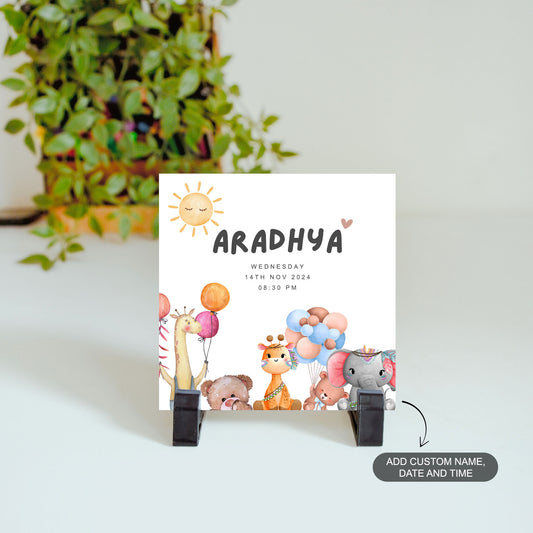 Precious Arrival – Custom Ceramic Tile