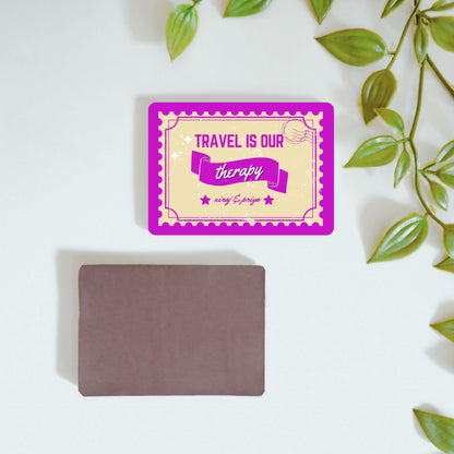 Travel Therapy - Custom Fridge Magnet