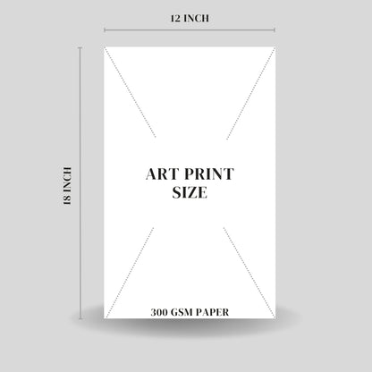 Art Print Size Chart