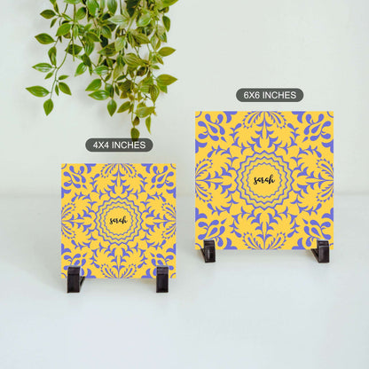 Timeless Name – Custom Ceramic Tile