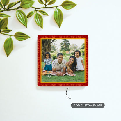 Custom photo magnet — personalize with your choice of image for a keepsake gift.