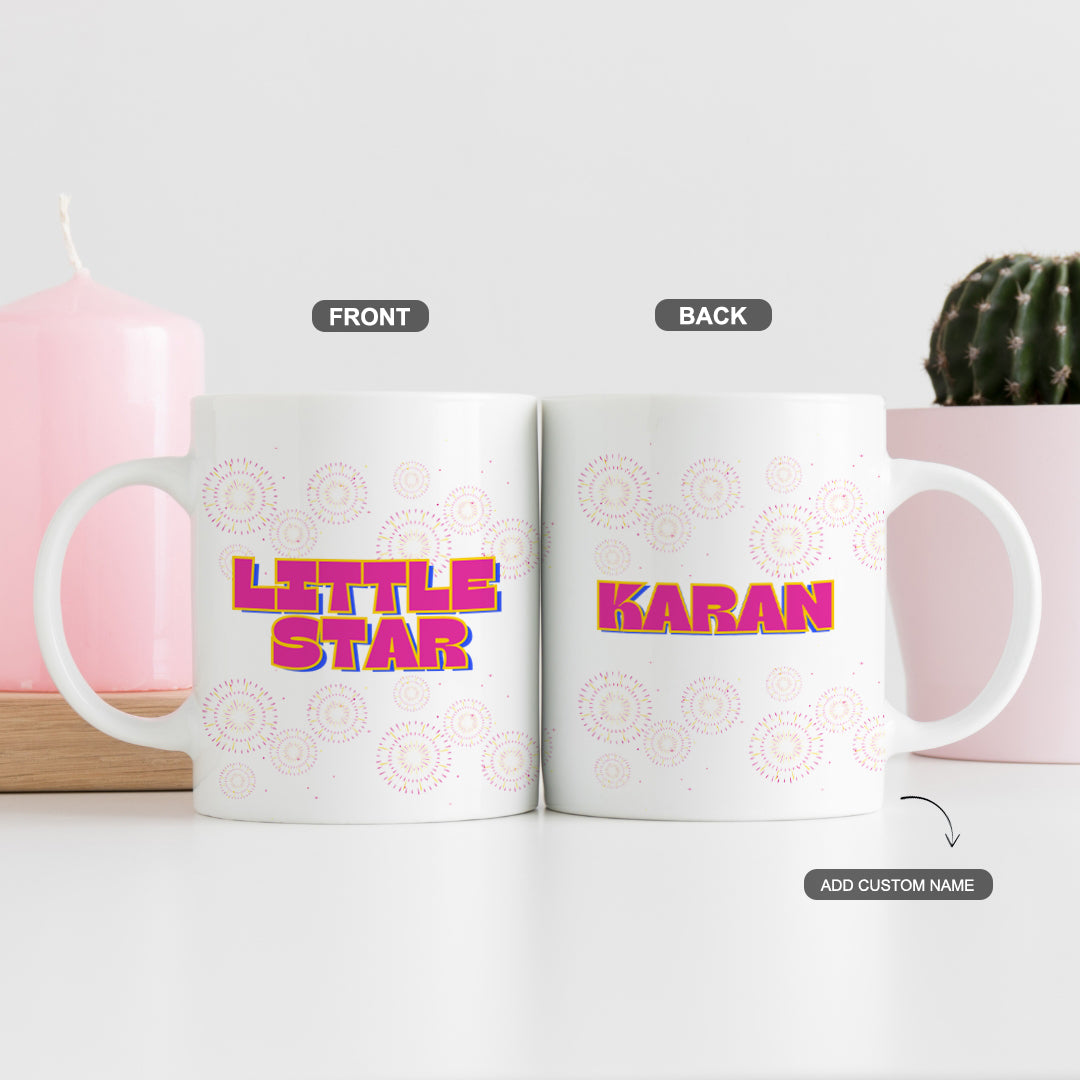 Little star custom ceramic mug