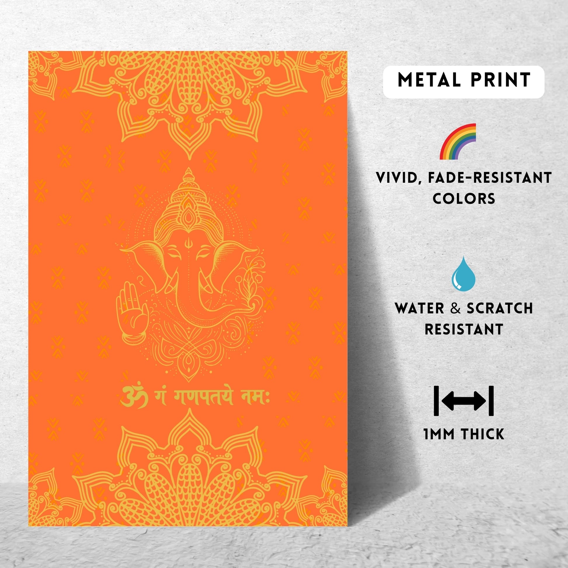 Metal Print features