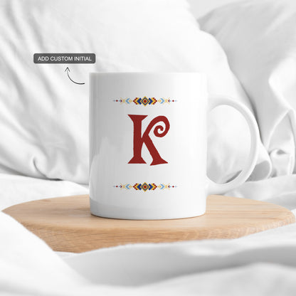 Custom initial mug