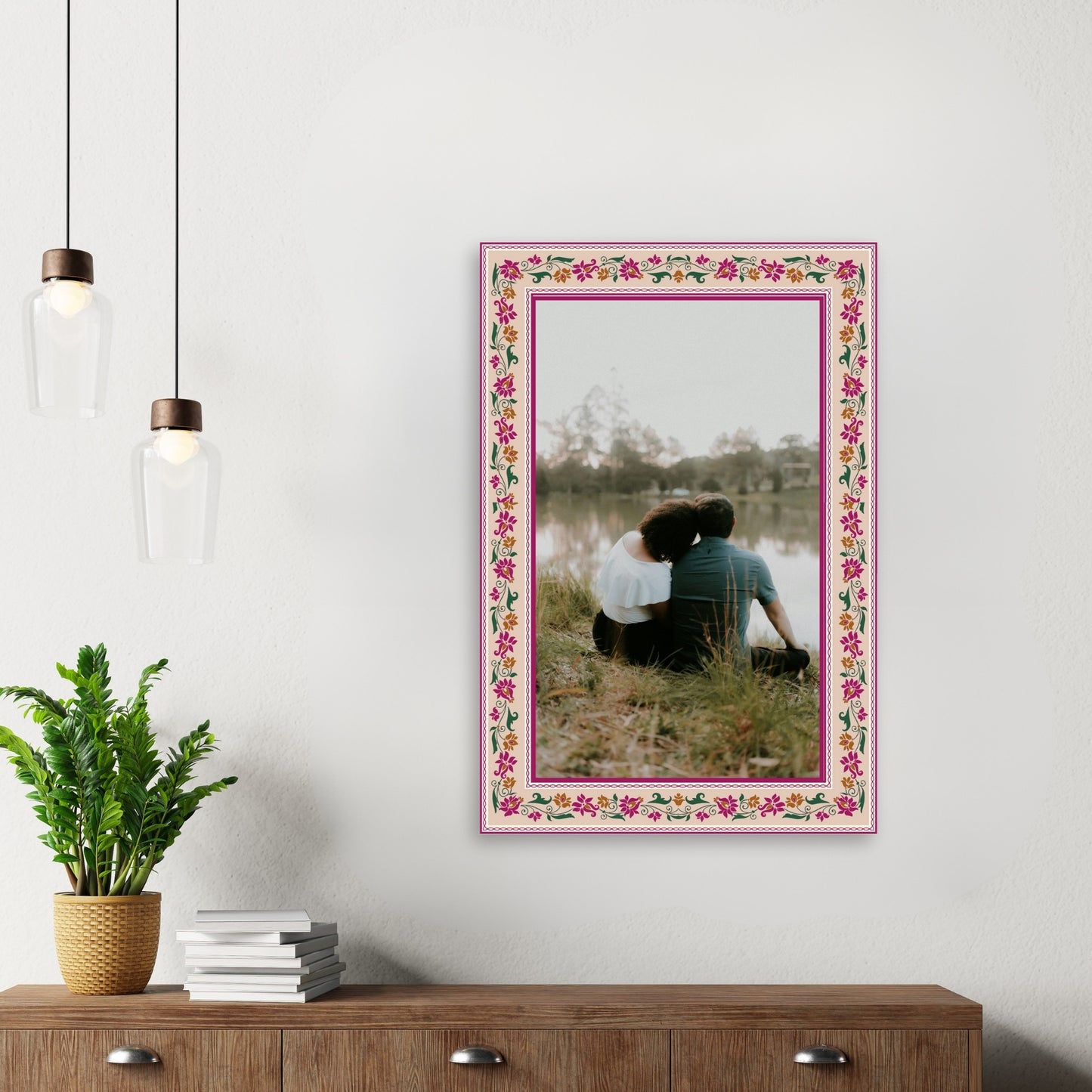 Blooming Memory – Custom Metal Print