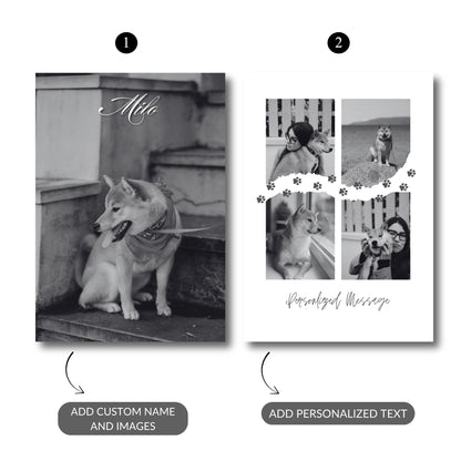 Timeless Pet Memories – Custom Metal Print Bundle (Set of 2)
