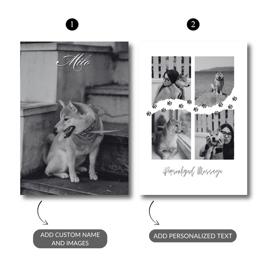 Timeless Pet Memories – Custom Metal Print Bundle (Set of 2)