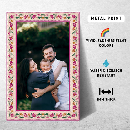 Metal print features