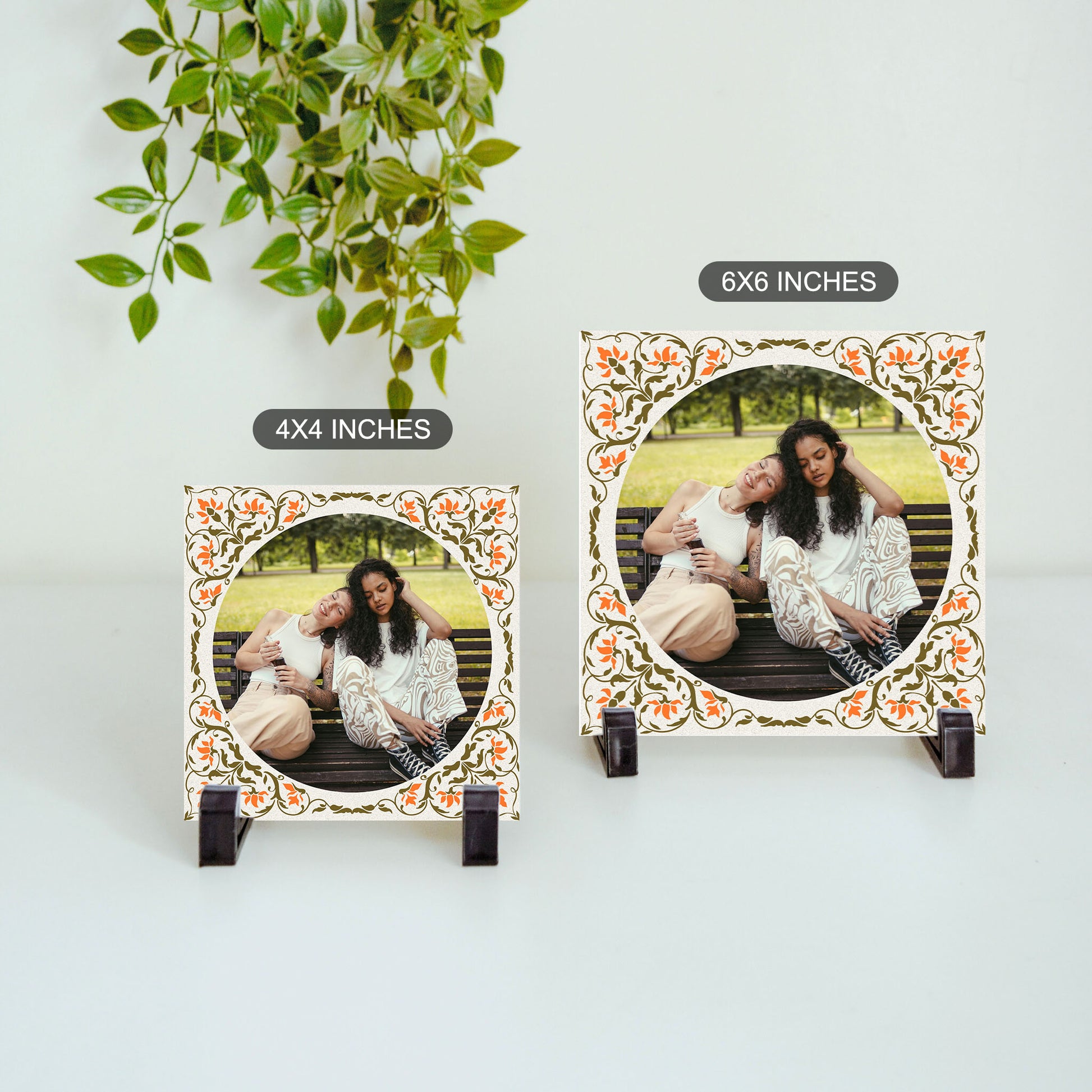 Framed in Stone – Custom Ceramic Tile