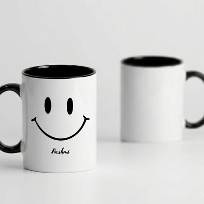 Matching Bestie - Custom Black Accent Mug (Set of 2)