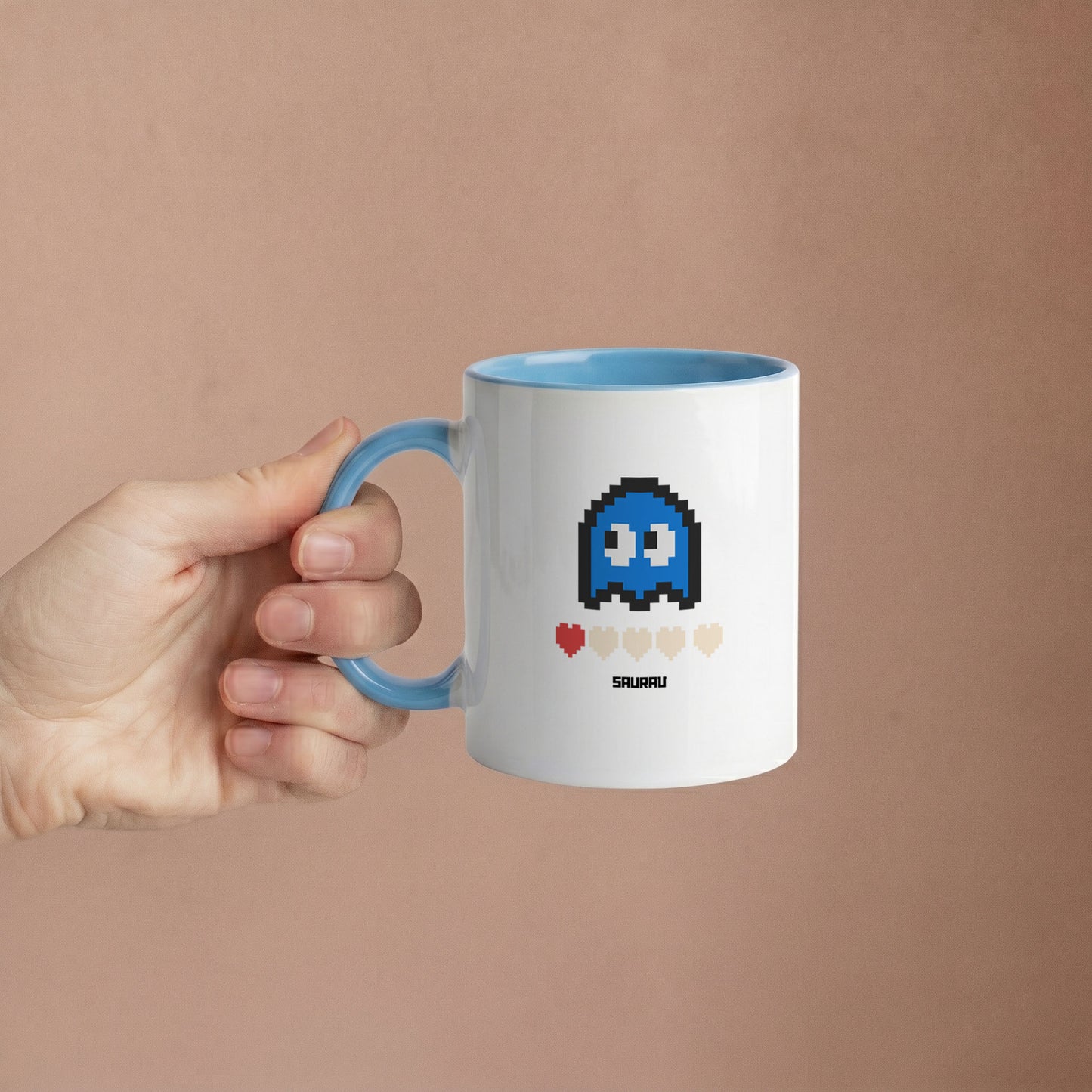 Retro Gaming Friendship - Custom Accent Mug (Set of 2)