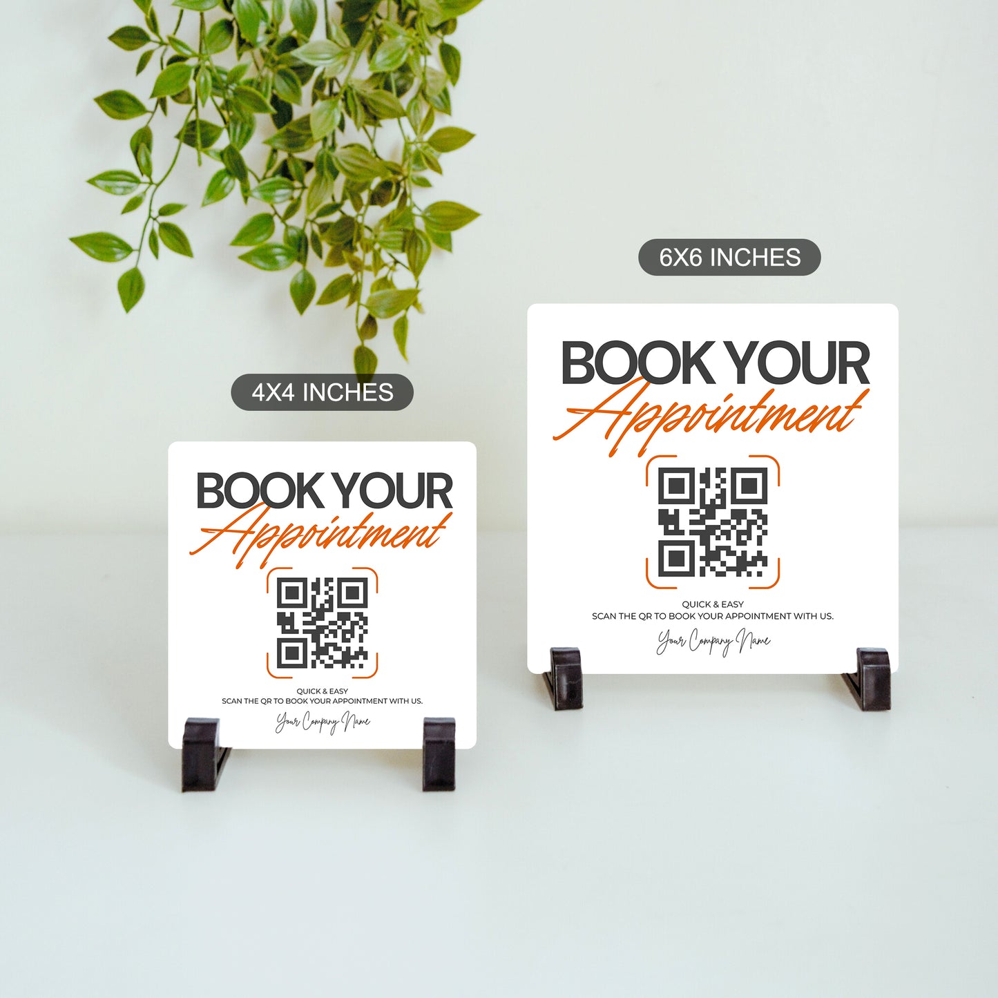 Book Your Appointment – Custom QR Ceramic Tile