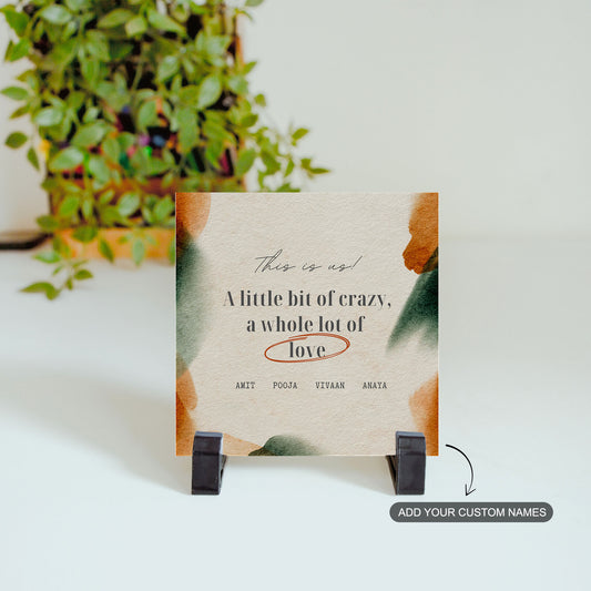 This is Us – Custom Ceramic Tile